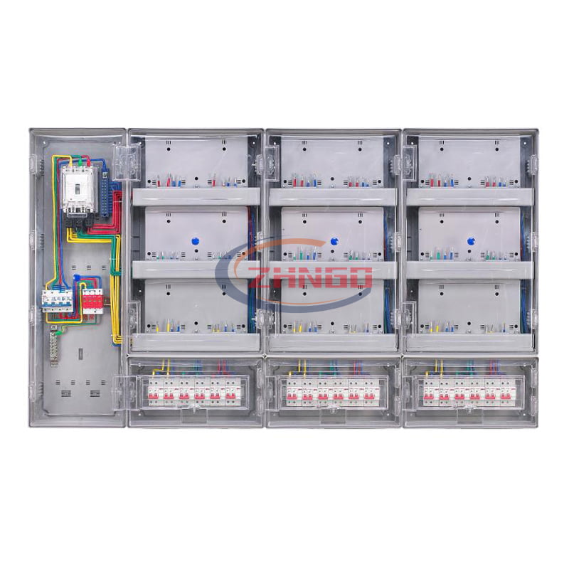 南網費控單相十八表位電子式電表箱
