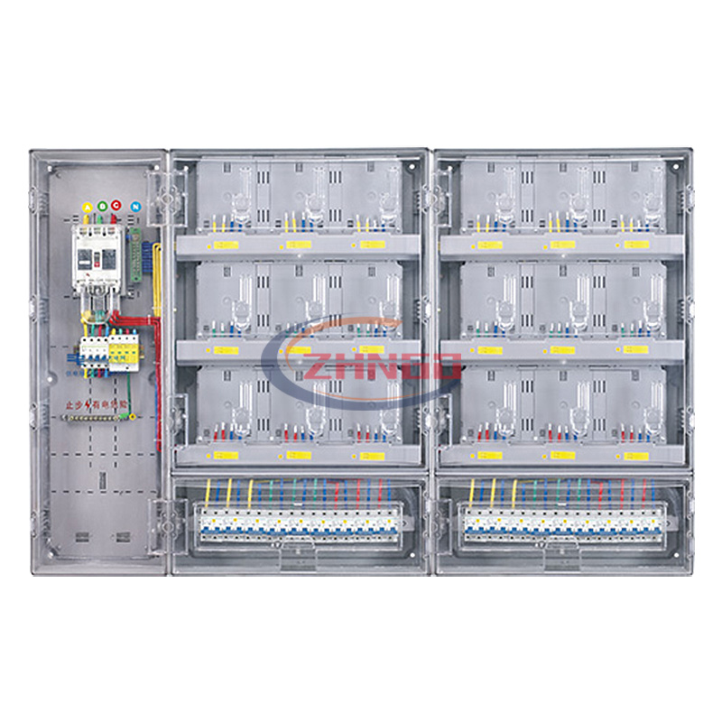 南網費控單相十八表位插卡式電表箱